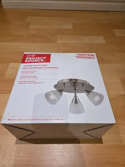 3 Light Track Lighting. New., View more
