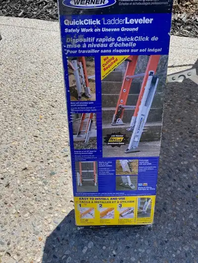 Werner Quick Click Ladder Leveler, View more