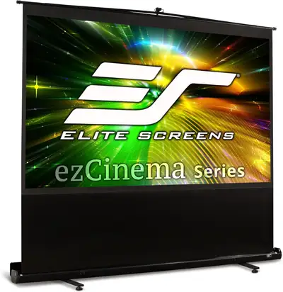 for sale, elite screens ezcinema 150 inch floor rising pull up manual portable projector screen, for...