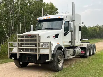 2018 Peterbilt 567 Tridrive for sale With complete engine rebuild done at Stahl Peterbilt in Edmonto...