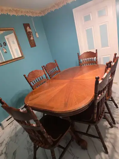 dining room table and chairs, View more