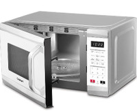 Cuisinart White and Stainless Steel Microwave Oven GREAT CONDITI
