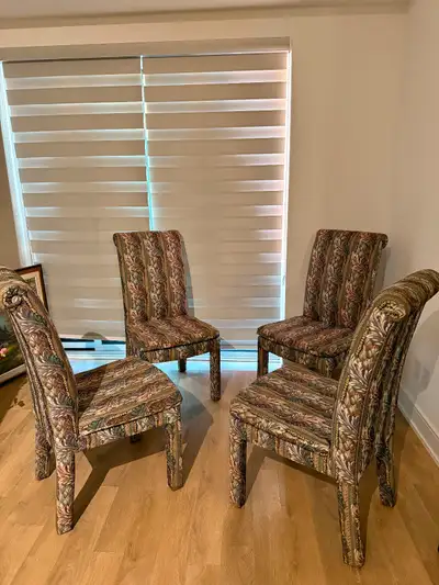 Dining Table Chairs – Set of 4 – Excellent Condition!, View more