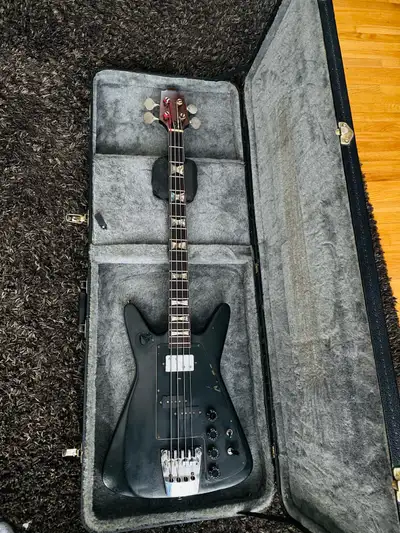 1977 MPC Electra Outlaw Bass Guitar - 2 MPC Modules w/ Hard Case, View more