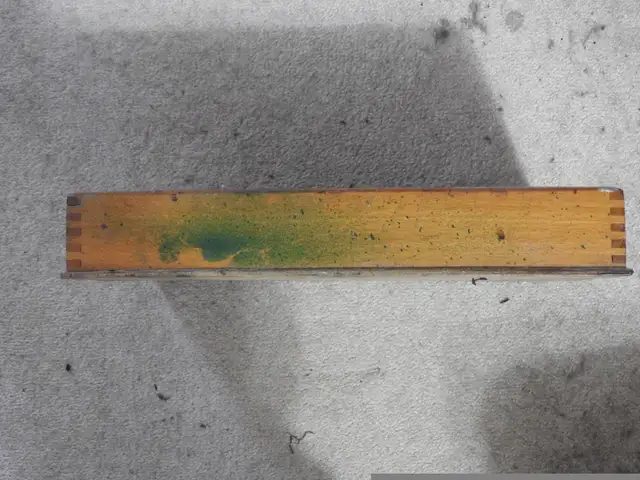 Vintage Wood Desk Tray in Arts & Collectibles in Markham / York Region - Image 5
