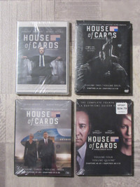 DVD House of Cards - saison 1 à 4 NEUF