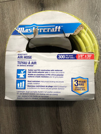 Mastercraft heavy duty air hose 3/8”x 50’