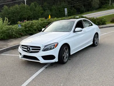 Mercedes c400 2015 170 000km 6 cylindre twin turbo 330 HP AWD Paddle shift au volant Intérieur en cu...