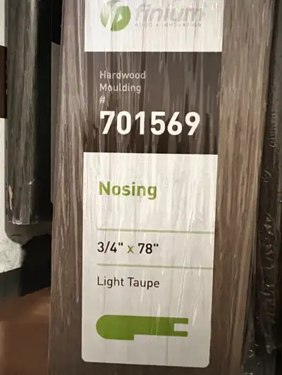 Stair nosing and  Transition moulding, View more