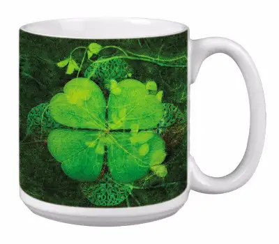 Tree-Free Greetings XM63150 20 oz X-Large "Four Leaf Clover" The, View more