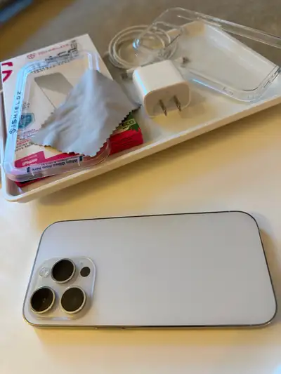 iPhone 14 Pro Silver, View more