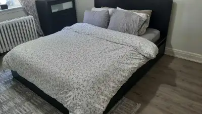 IKEA queen  MALM Bed Frame, View more