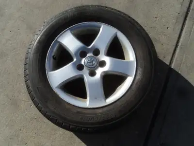 1 Michelin all season tire with alloy rim is for sale. Tire is 225/60/16. Rim is 5 holes, 4.5 inch o...