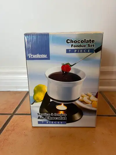 Fondue chocolate set, View more