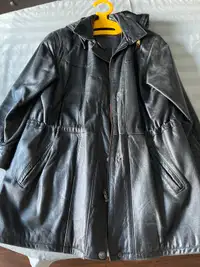 Manteau cuir - leather jacket