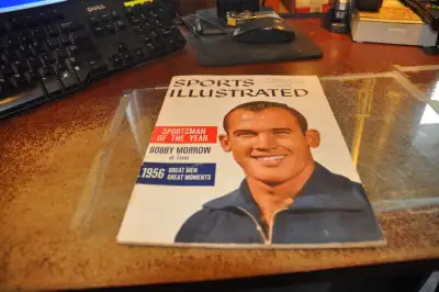 January 7 1957 Sports Illustrated  Bobby Morrow NO LABEL, View more