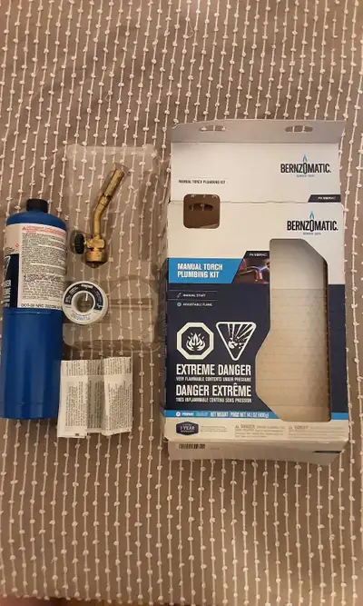 Bernzomatic Manual Torch Plumbing Kit, View more