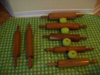 6  Rolling Pins/Includes Antique Pin 6 for $50 Or SEE EACH PRICE