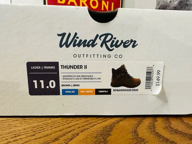 WindRiver Women's Thunder II Waterproof Hyper-Dri 3 Hiking Boots in Women's - Shoes in Calgary - Image 3