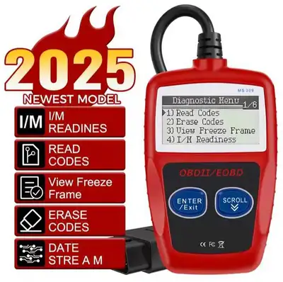 Brand new never used. Selling a car OBD2 scanner, model MS309. It can: - Read codes - Erase codes -...