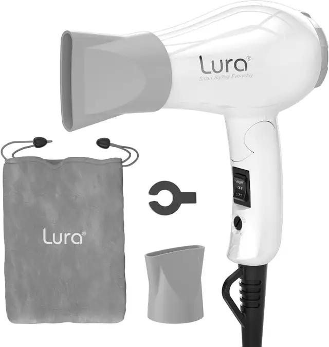 Foldable Travel Hair Dryer Mini Dual Voltage Small Lightweight in General Electronics in Markham / York Region - Image 2