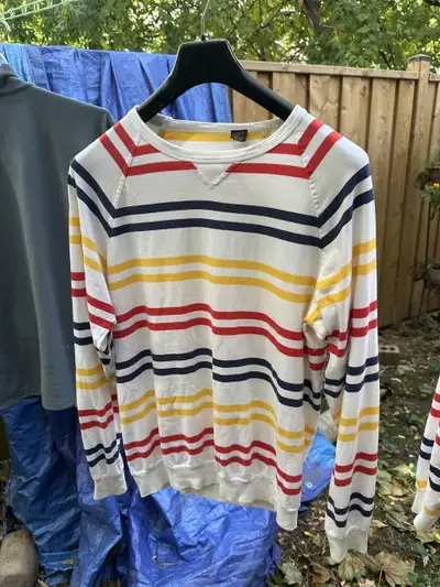 Vintage Mediterranean style Long sleeved, striped shirts Unisex!, View more