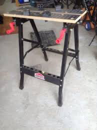 Folding Work Table Bench