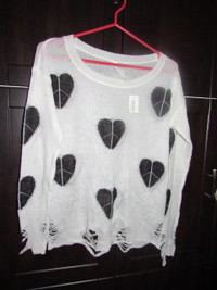 Lot of quality chic women sweater  new M/L