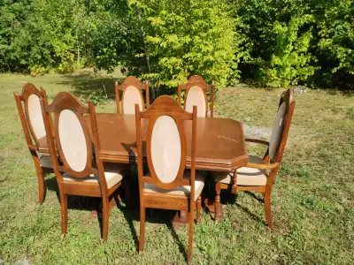 Dining Table & 6 Chairs Marmora, View more