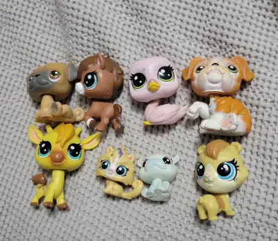 I have 8 littlest pet shops in great condition asking $5 each cash only in leamington Area no delive...