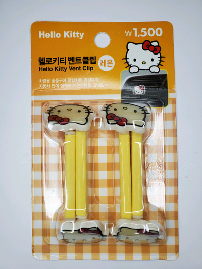 Introducing the adorable Hello Kitty Vent Clip Air Freshener. the perfect way to add a delightful sc...