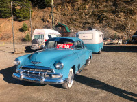 1952 Chevy Coupe completely restored w/ matching 1974 Boler!!!