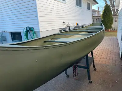 Flat back all aluminum have two paddles