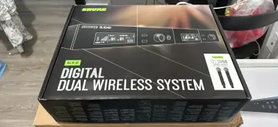 SHURE SLXD24D/SM58 DUAL WIRELESS HANDHELD SYSTEM, View more