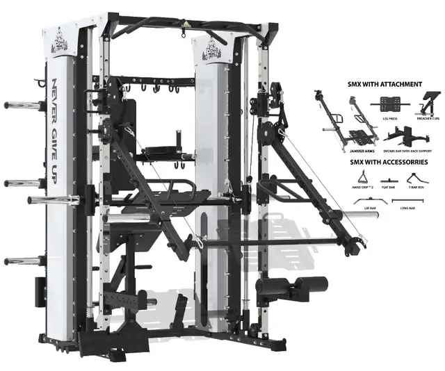 POWER FORCE COMMERCIAL SMITH MACHINE - SMX   -Surrey in Exercise Equipment in Delta/Surrey/Langley - Image 3