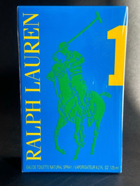 Ralph Lauren Big Pony #1 Blue Men Edt 125ml / 4.2oz