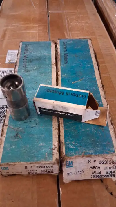 Never been installed. Use the part number for your due diligence