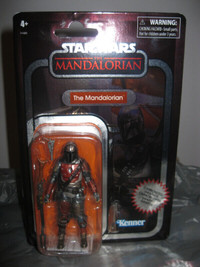 Star Wars Vintage Collection Carbonized Mandalorian 3.75 inch