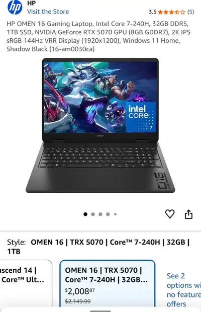 HP OMEN 16 Gaming Laptop., View more