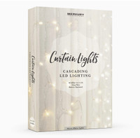 Merkury Cascading 96 LED Curtain Light [warm white lights]