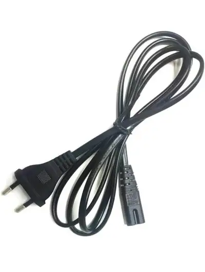 EU 2 Prong 2.5A Power Cord Plug Type C Molded Power Cord 6feet, View more