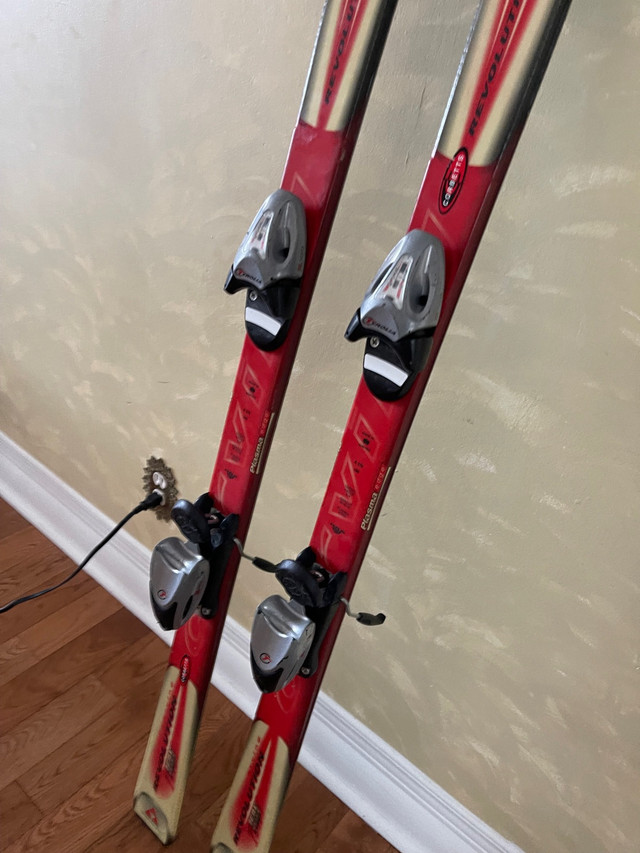 Fischer Skis 168cm with Bindings  in Ski in Oakville / Halton Region - Image 2