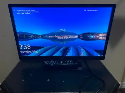 Used 24" Toshiba 24L4200U TV with HDMI for sale, View more