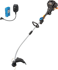 LawnMaster NPTGCP2517B No-Pull Gas String Trimmer