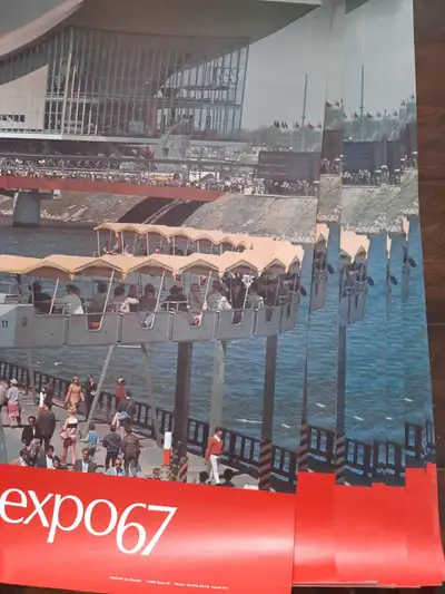 Affiche originale Expo 67 Montréal 1967 – Vintage authentique, View more