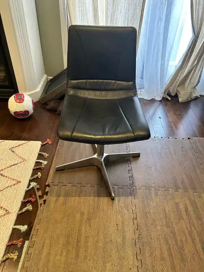 swivel leather desk chair from Homesense , View more