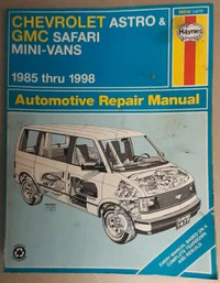 1985-98 Astro & Safari Mini-Vans Haynes Manual