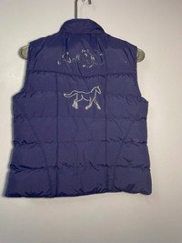 Girls XL Cowgirl Hardware Puffer Vest