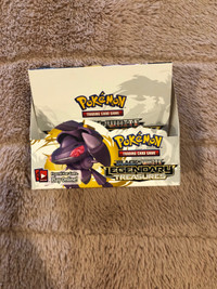 Pokémon Black and White Legendary Treasures Empty Booster Box Ca