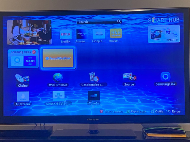 Télé Samsung (50-55 In) Nouveau prix 340$ dans Téléviseurs  à Ville de Montréal
